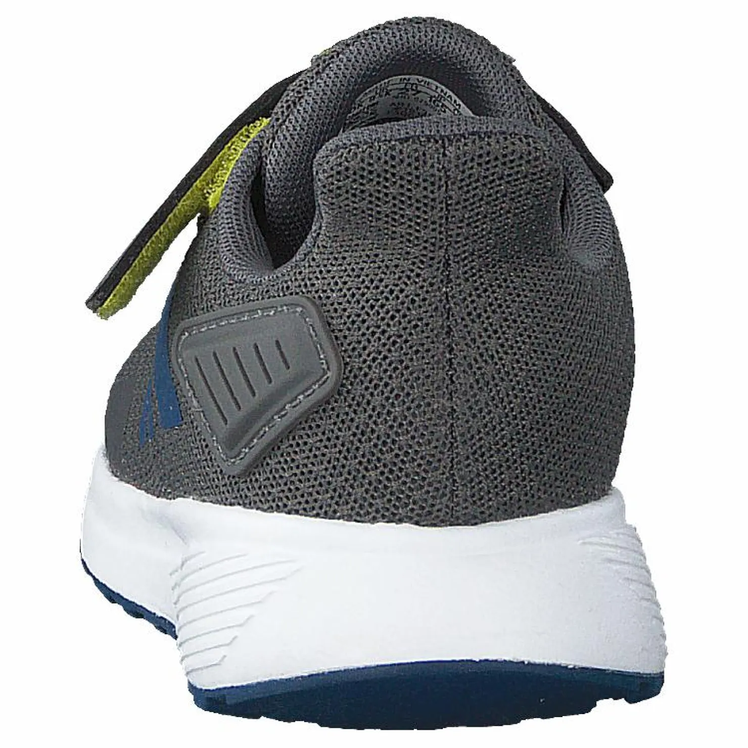 adidas Duramo 9 Shoes Grey Five / Legend Marine / Shock Yellow Grå och Blå New