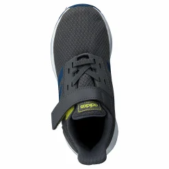 adidas Duramo 9 Shoes Grey Five / Legend Marine / Shock Yellow Grå och Blå New