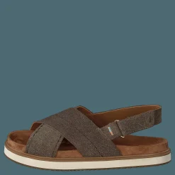 Toms Dusty Gold Star Suede Brown Metallic Brun Online