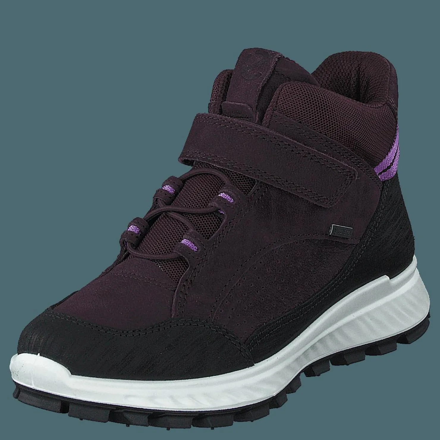 ECCO Exostrike Kids Black/fig/fig Lila New