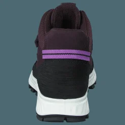 ECCO Exostrike Kids Black/fig/fig Lila New