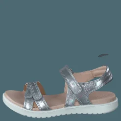 ECCO Flora Silver Iridescent Grå Discount