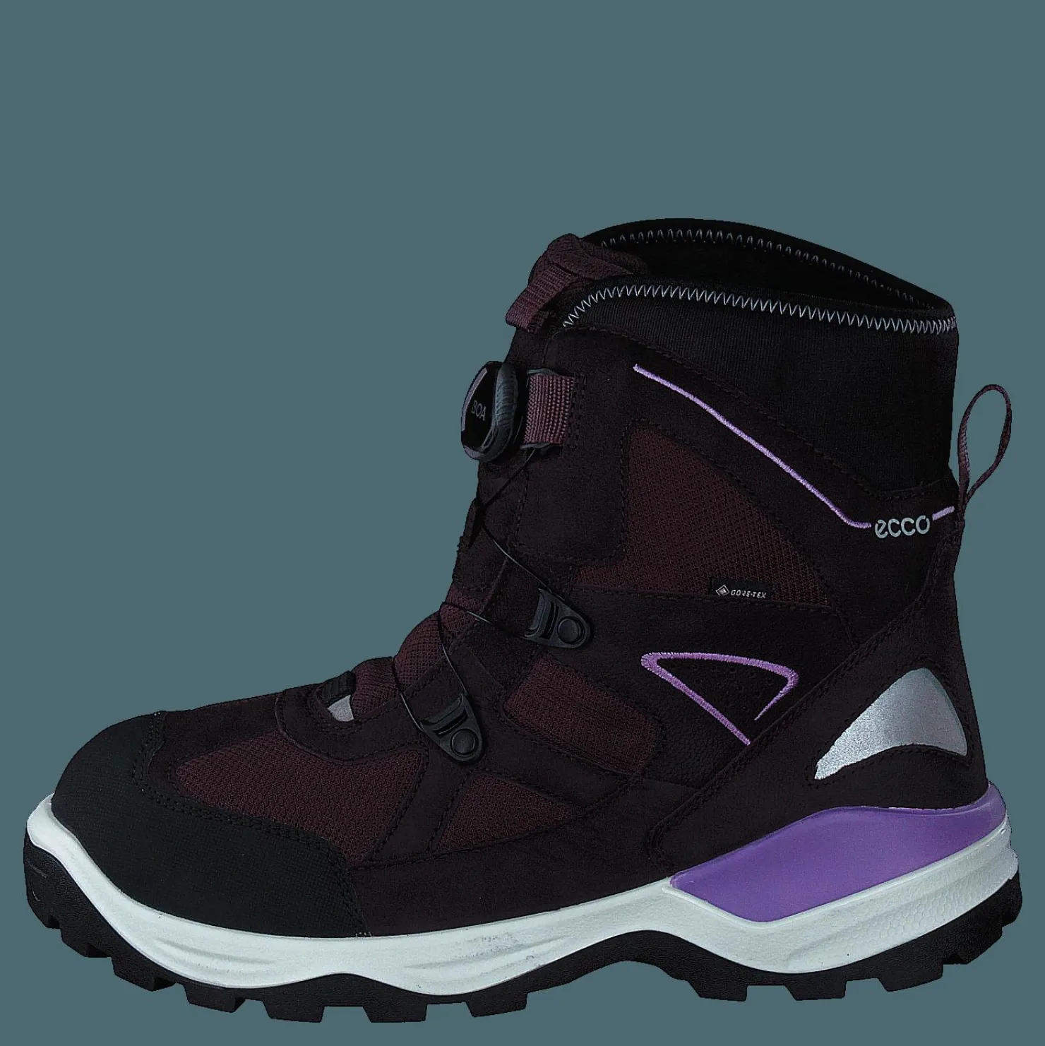 ECCO Snow Mountain Black/fig/fig Svart Best