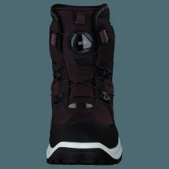 ECCO Snow Mountain Black/fig/fig Svart Outlet