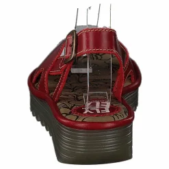 Fly London Edon034 Bridle Red Brun och Röd Clearance
