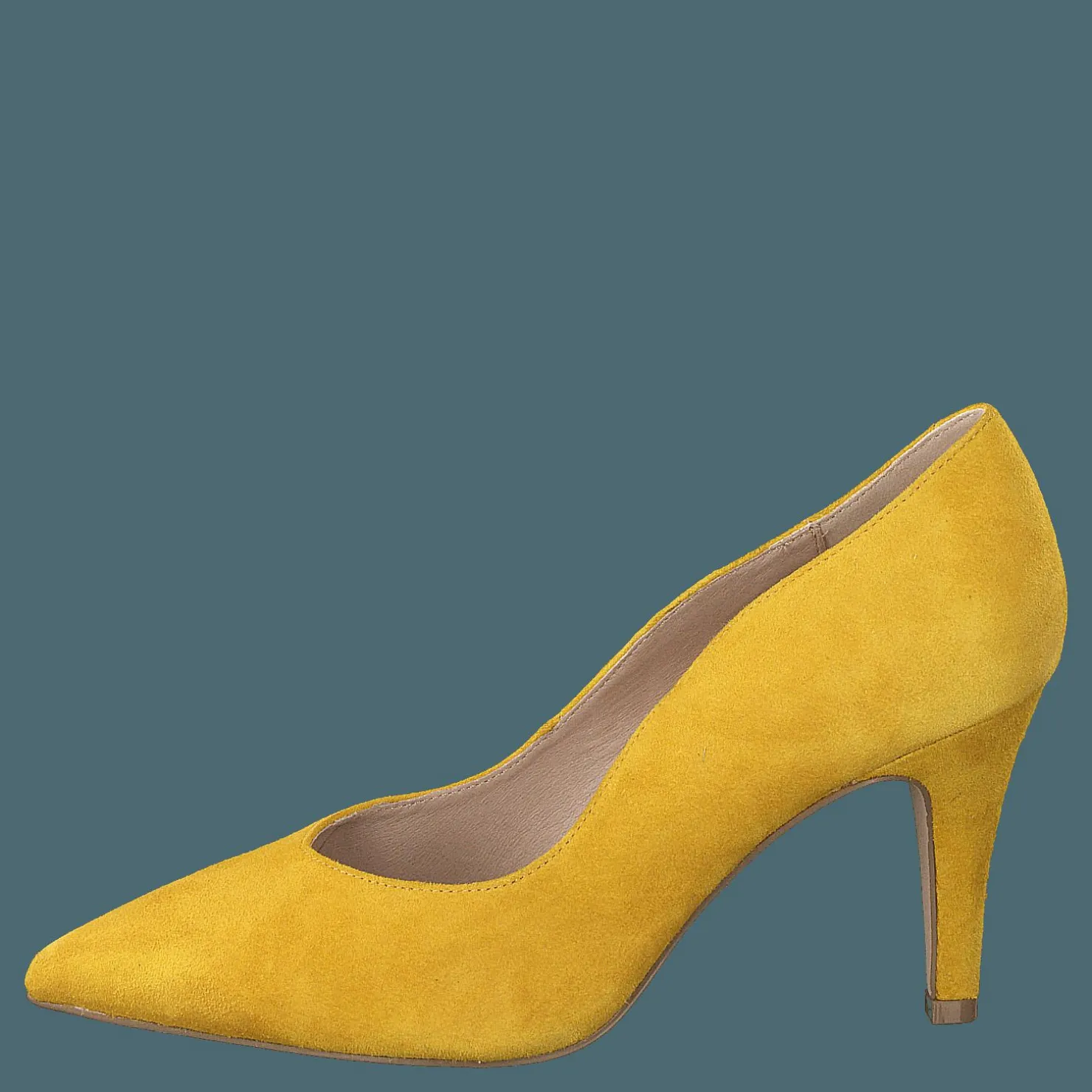 Caprice Effi Yellow Sued Gul