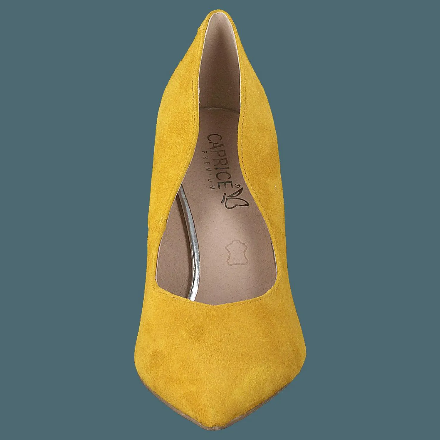 Caprice Effi Yellow Sued Gul
