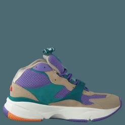 Ellesse El Aurano Mid Sued Af Lt Khk/dk Trqs/lt Pu Turkos, Beige och Lila Outlet