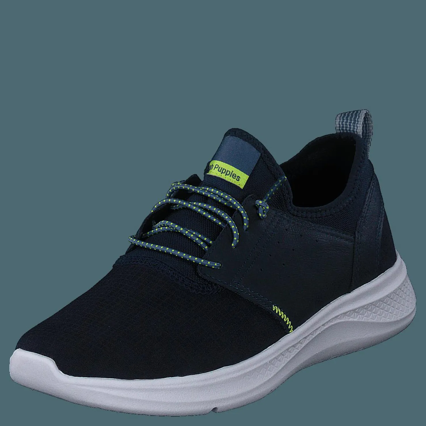 Hush Puppies Elevate Bungee Soft Navy Svart