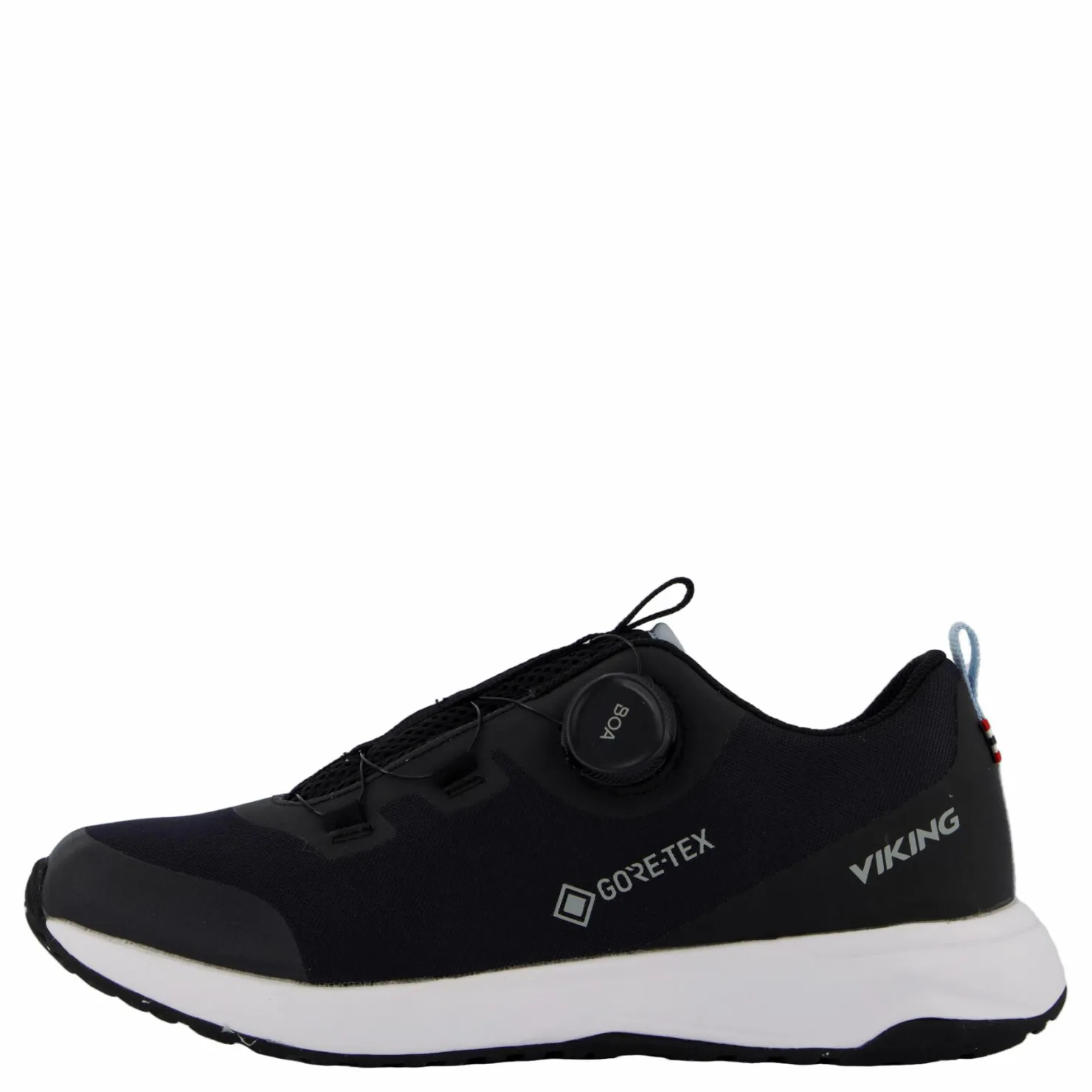 Viking Elevate Low F Gtx Boa Black/iceblue Svart Discount