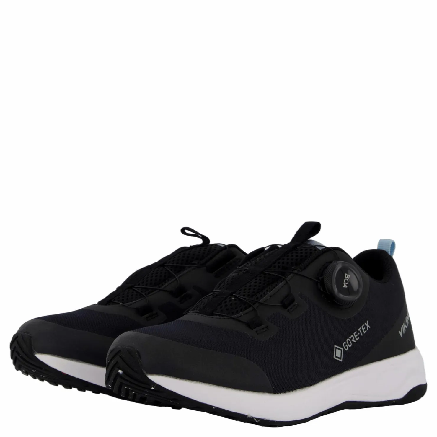 Viking Elevate Low F Gtx Boa Black/iceblue Svart Discount