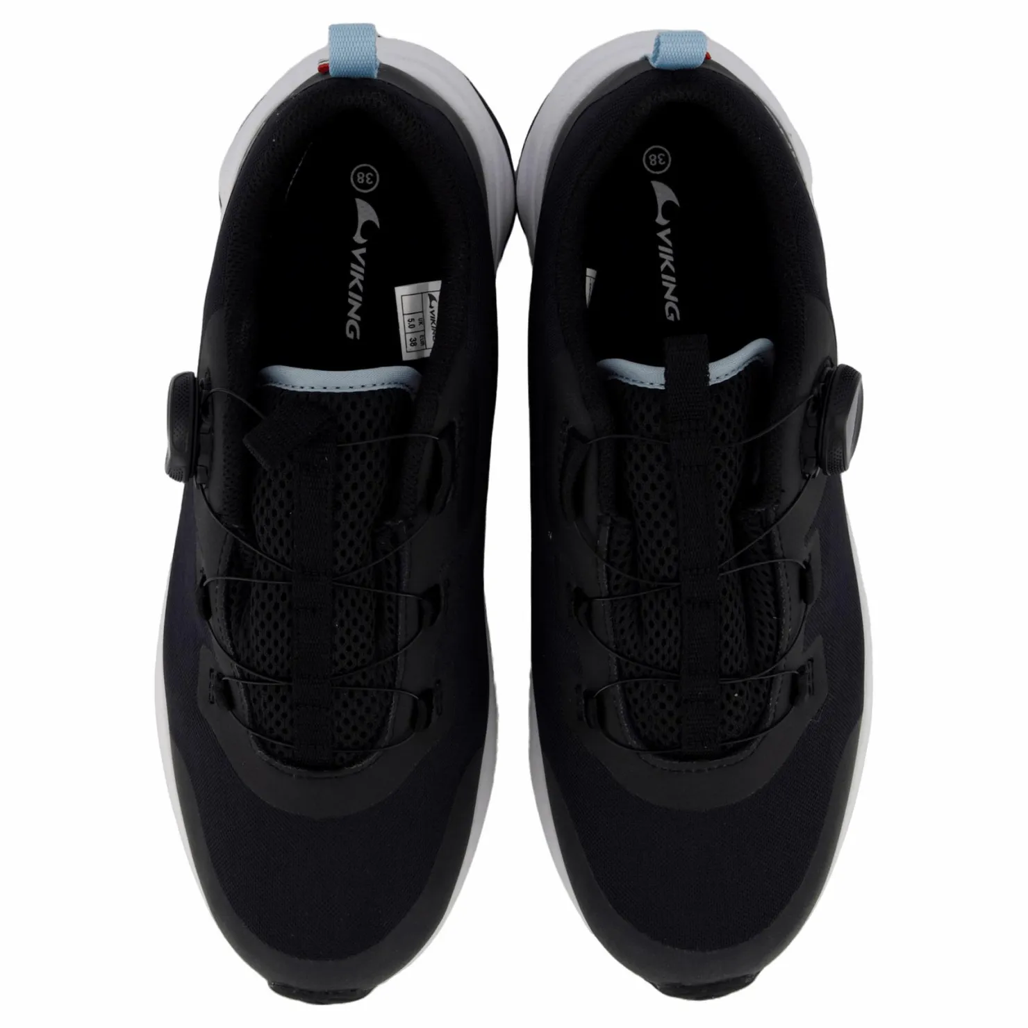 Viking Elevate Low F Gtx Boa Black/iceblue Svart Discount