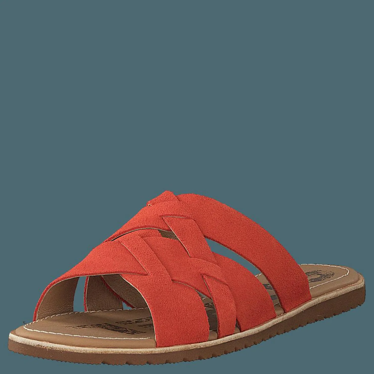 Sorel Ella Slide Zing Brun och Röd Discount