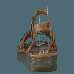 Fly London Emit033fly Bridle Camel Grå och Brun Clearance