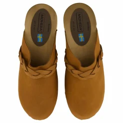 Mohedatoffeln Emmy Nubuck Cognac Brun