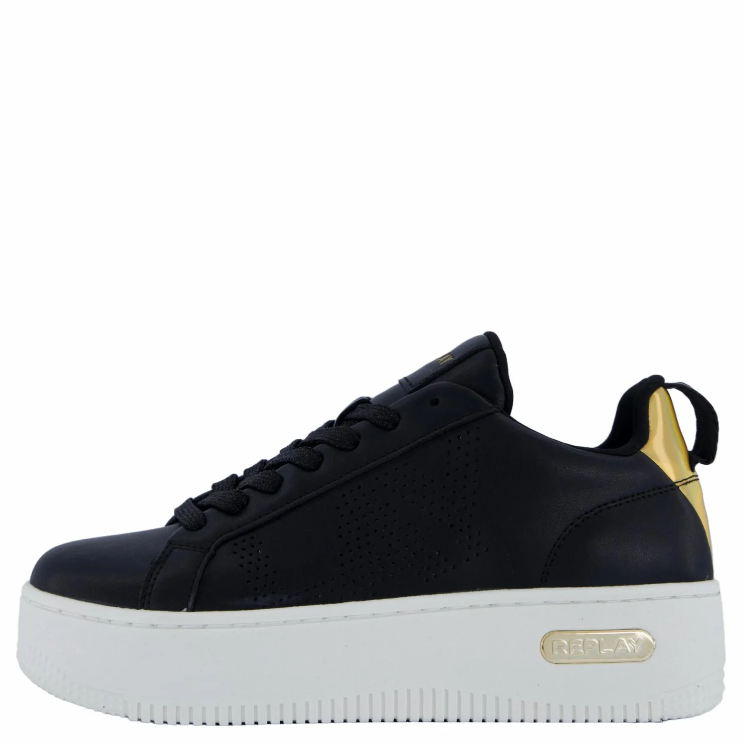 Replay Epic High Perf Sneaker Black Svart