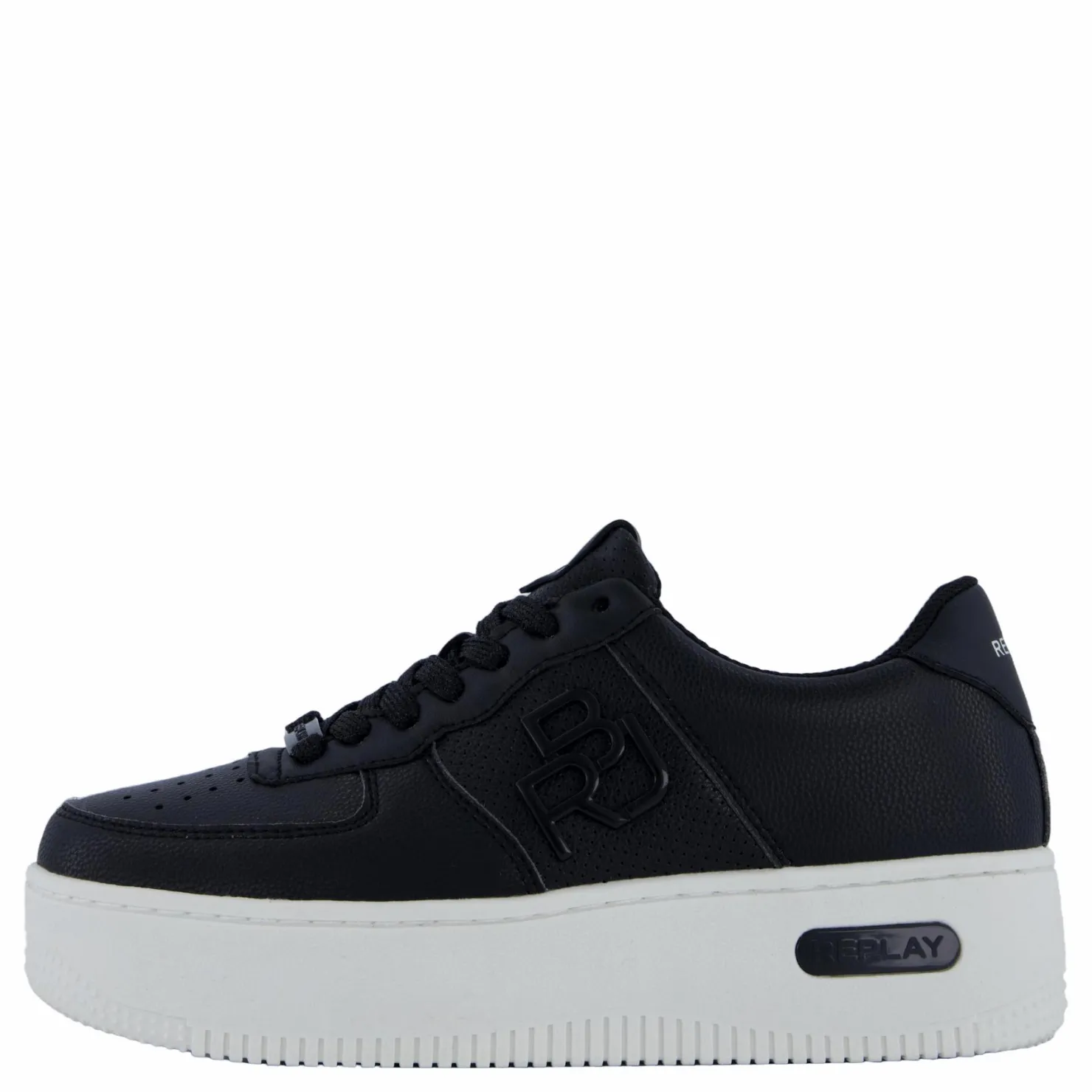 Replay Epic High Rbj Sneaker Black Svart Outlet