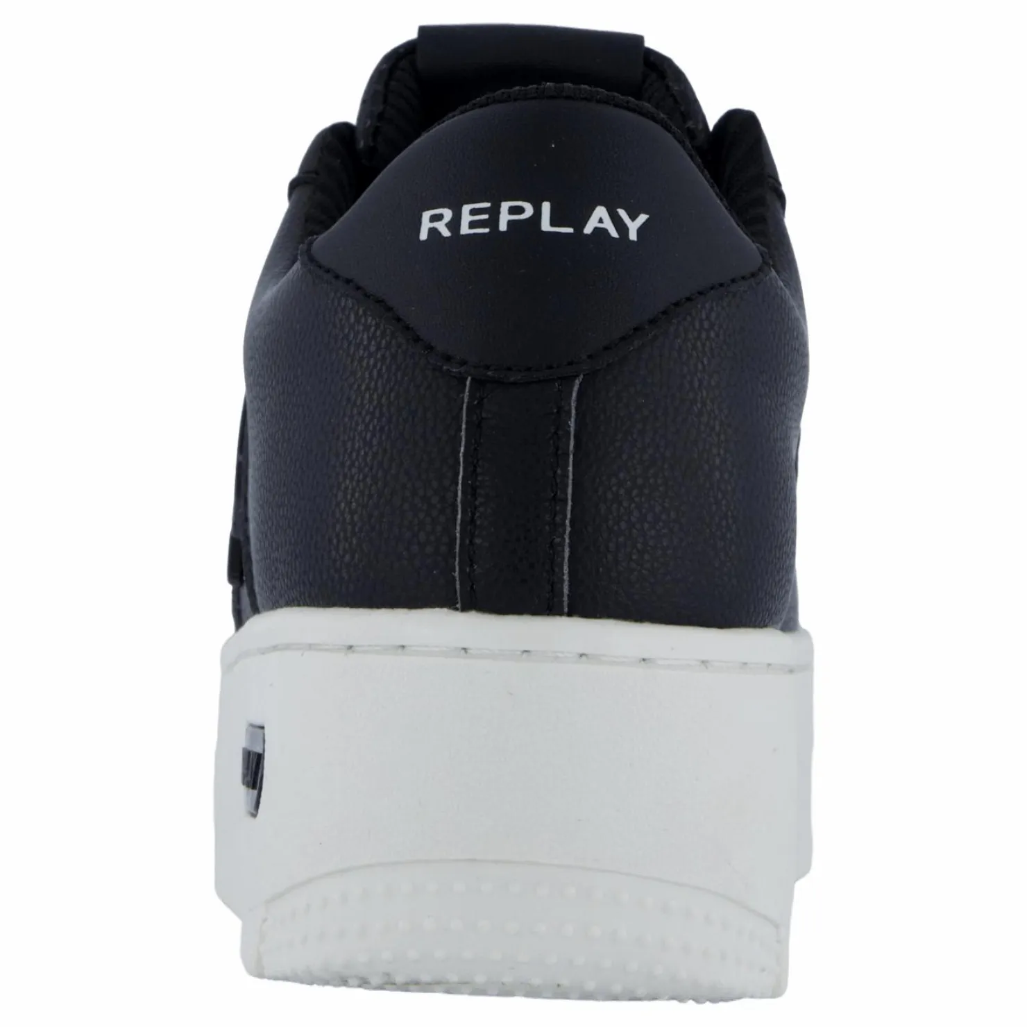 Replay Epic High Rbj Sneaker Black Svart Outlet