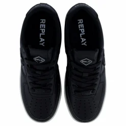 Replay Epic High Rbj Sneaker Black Svart Outlet