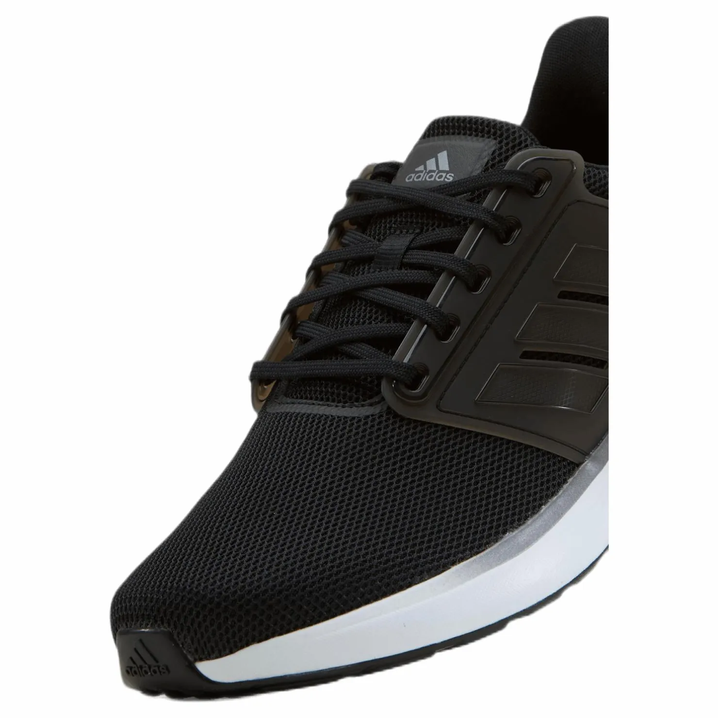 adidas EQ19 Run Shoes Core Black / Core Black / Iron Metallic Svart Best