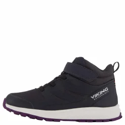 Viking Equip Mid Wp 1v Dark Grey Svart Outlet