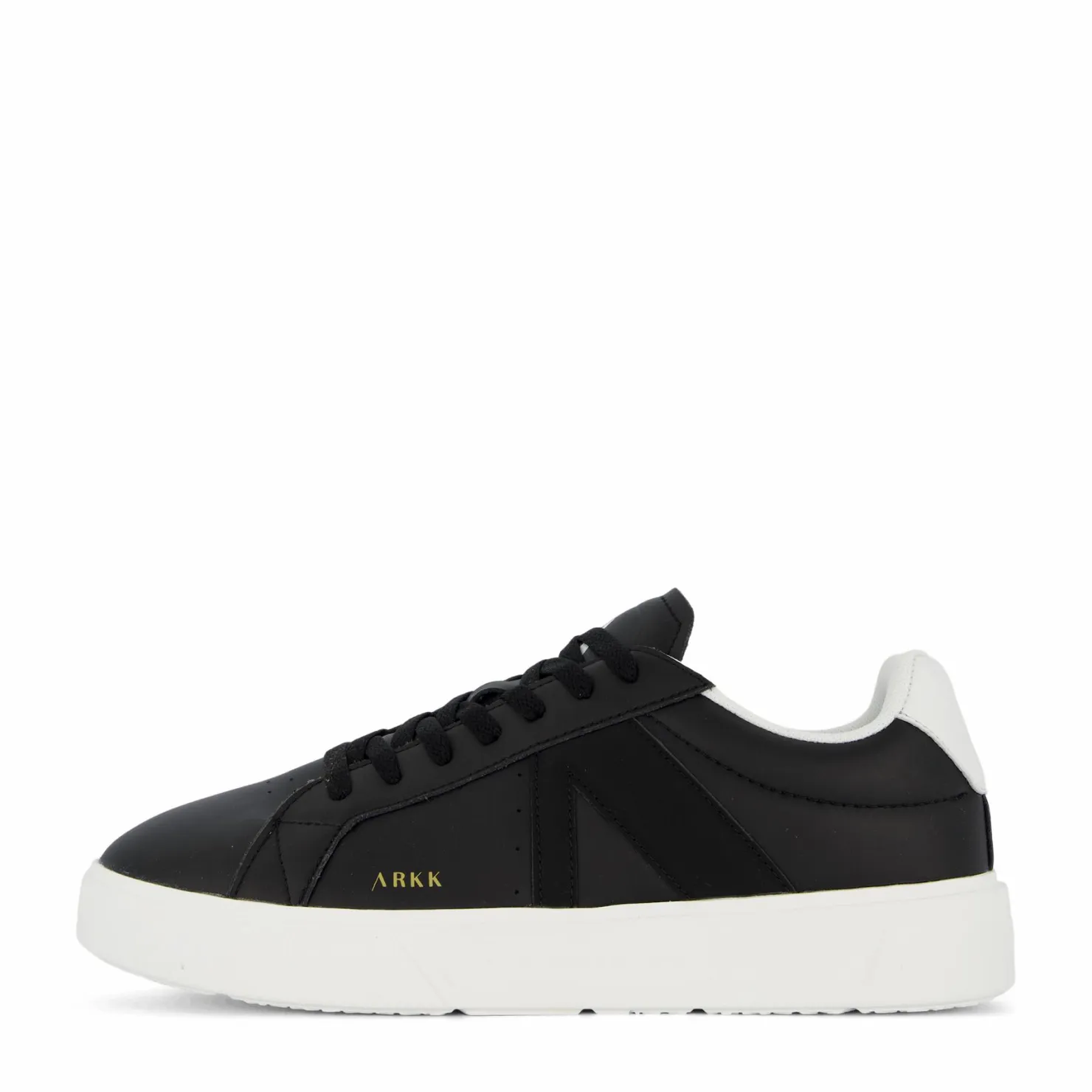 ARKK Copenhagen Essence Leather OG-22 Black Bright White - Men Svart Sale