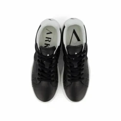 ARKK Copenhagen Essence Leather OG-22 Black Bright White - Men Svart Sale