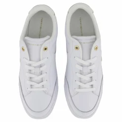 Tommy Hilfiger Essential Chic Court Sneaker White Vit Sale