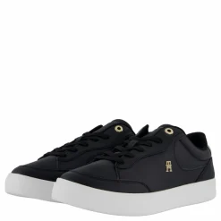 Tommy Hilfiger Essential Chic Court Sneaker Black Svart Online