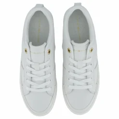 Tommy Hilfiger Essential Vulc Sneaker Monogra Ecru Vit Clearance
