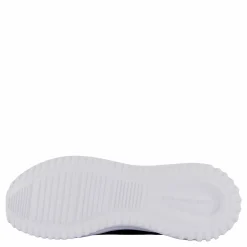 Calvin Klein Eva Runner Sock Low Knit Mtr Black/white/ Charcoal Grey Svart Hot