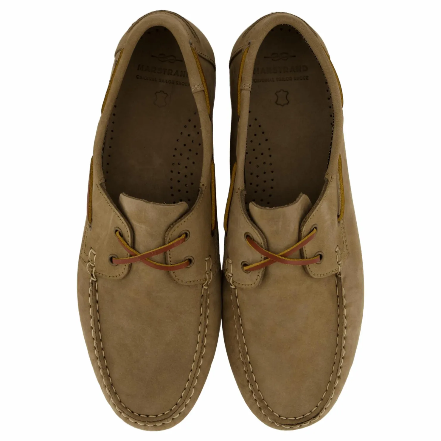 Marstrand 2-eye Comfort Sko Marin Brun New
