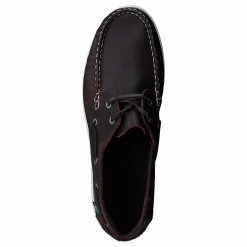 Marstrand 2-eye Lth Dark Brown/crazy Svart Best