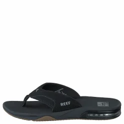 Reef Fanning Black-Silver Silver och Svart Discount