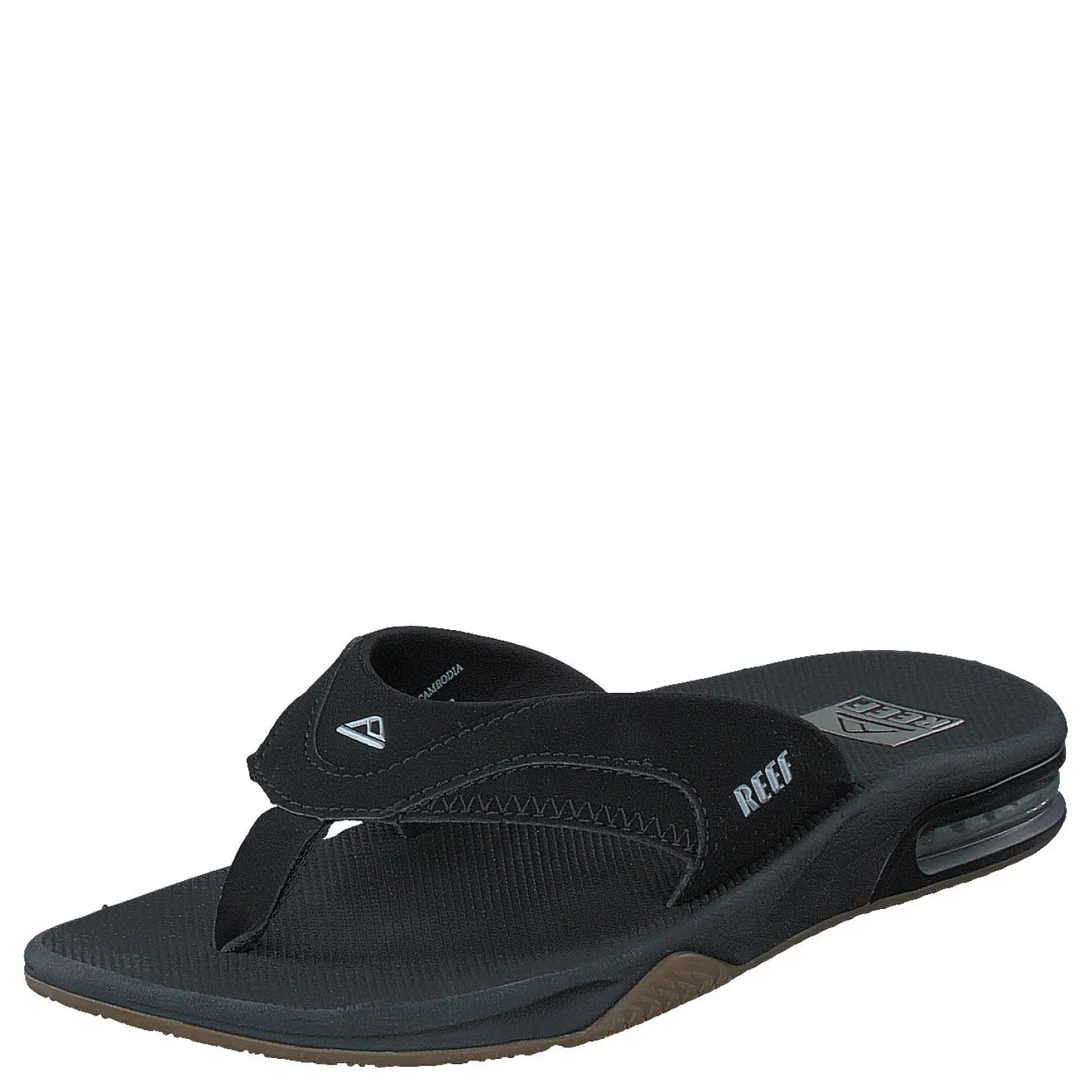 Reef Fanning Black-Silver Silver och Svart Discount