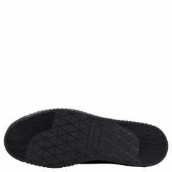 Tommy Hilfiger Faux Fur Nubuck Low Lace-up Black Svart