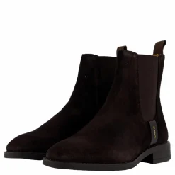 Gant Fayy Chelsea Boot Espresso Brown Svart Outlet