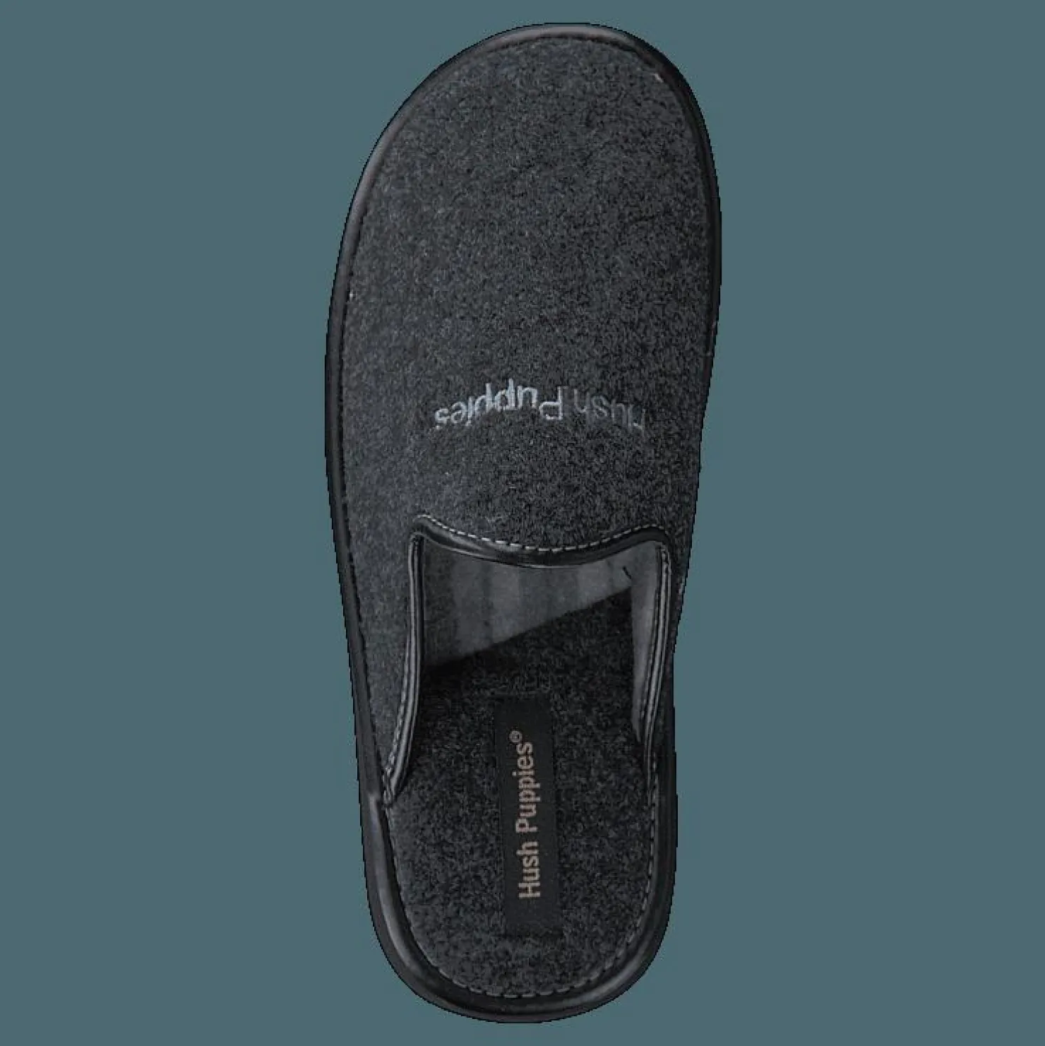 Hush Puppies Felt Slipper ANTRACITE Grå