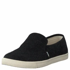 Toms Felt Wm Clmt Slipon Black Svart Discount