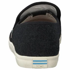 Toms Felt Wm Clmt Slipon Black Svart Discount