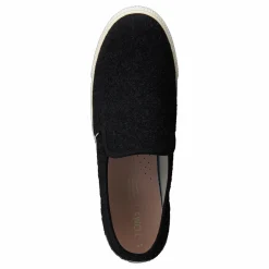 Toms Felt Wm Clmt Slipon Black Svart Discount