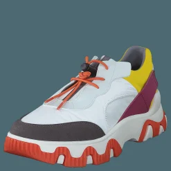 Fly London Fian634 Multi-offwhite-yellow-fuchia Vit Hot