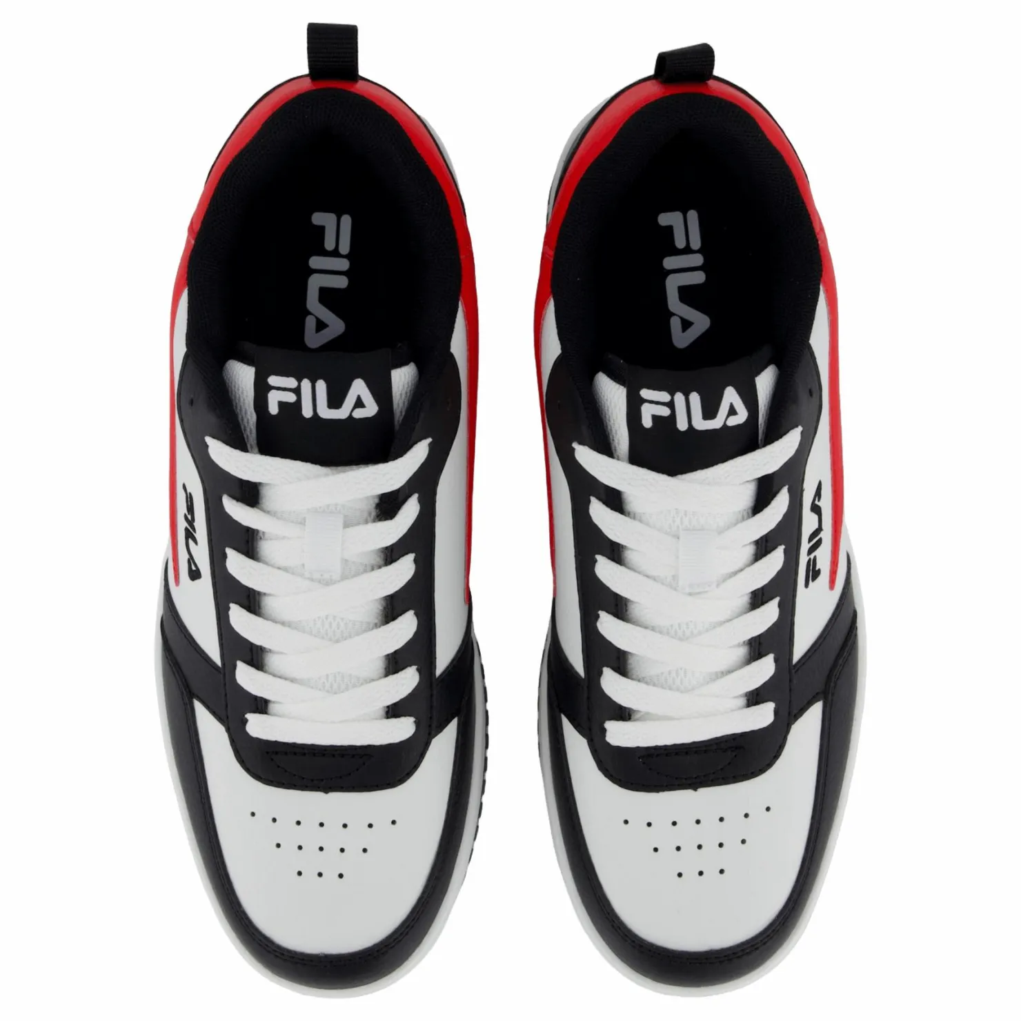Fila Rega Nf Teens Black- Red Flerfärgad Best