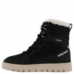 Viking Fleek Warm Gtx Zip Black Svart Sale