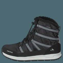 Viking Flinga Jr Gtx Black/white Svart Outlet