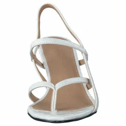 NA-KD Flippi Strap Heels Offwhite Brun och Vit Sale