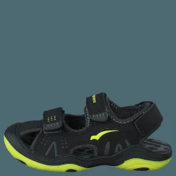 Bagheera Flux Black/lime Svart