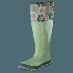 Muckboot Forager Tall Green/flower Grön Hot
