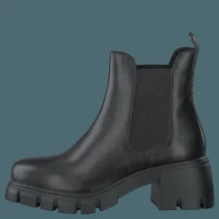 Steve Madden Forza Black Leather Svart Clearance