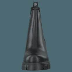 Steve Madden Forza Black Leather Svart Clearance